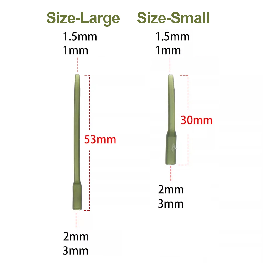 Fishing Equipment List - FishTrip 15Pcs Carp Anti Tangle Tube