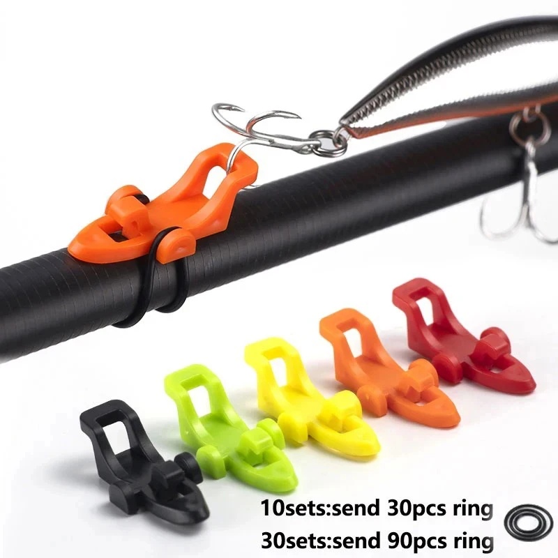 Fishing Equipment And Tools - 10-20sets Fishing Rod Pole Hook Keeper