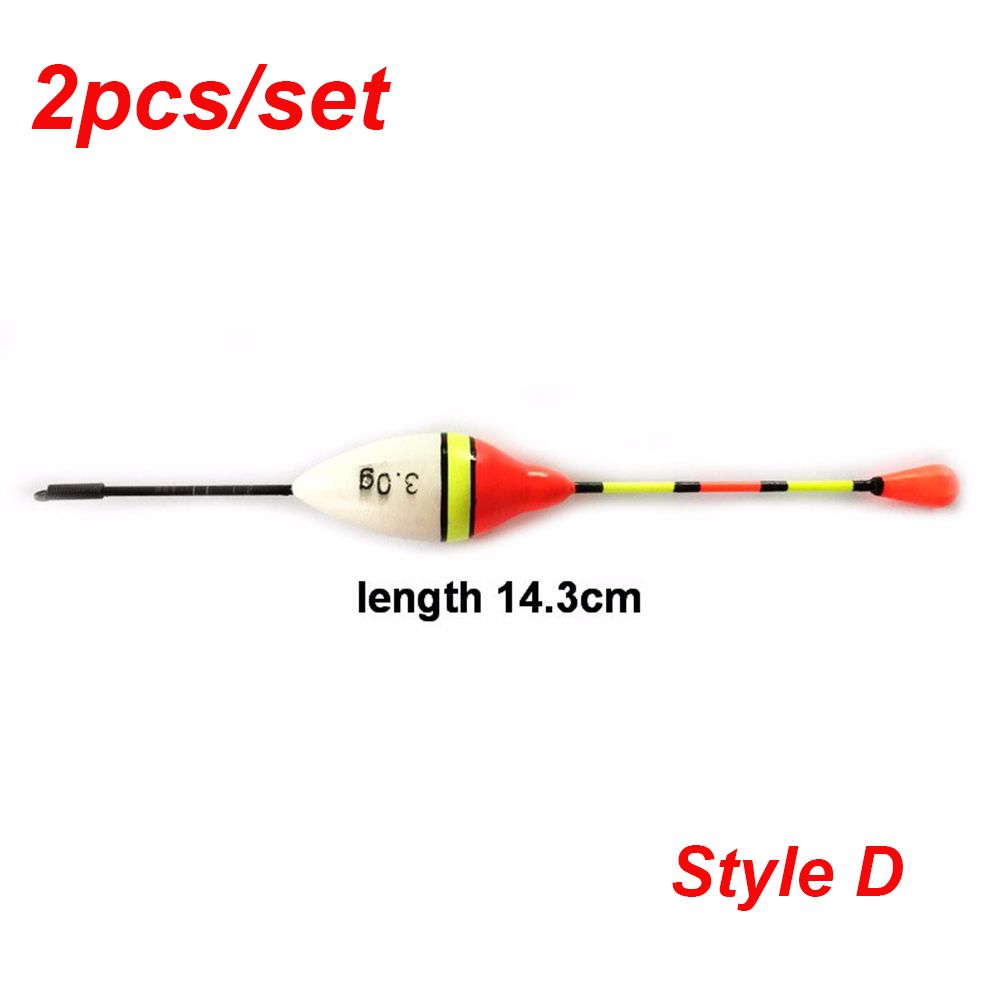 Fishing Bobber Float - 2PCS New Slip Drift Tube Fluctuate