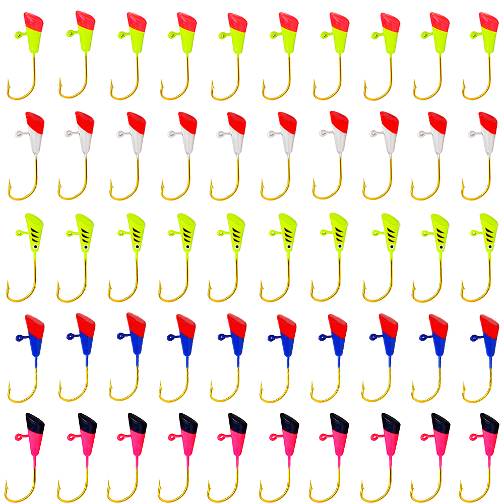 Fishing Equipment List - 25pcs Fishing Jig Head Hook Set