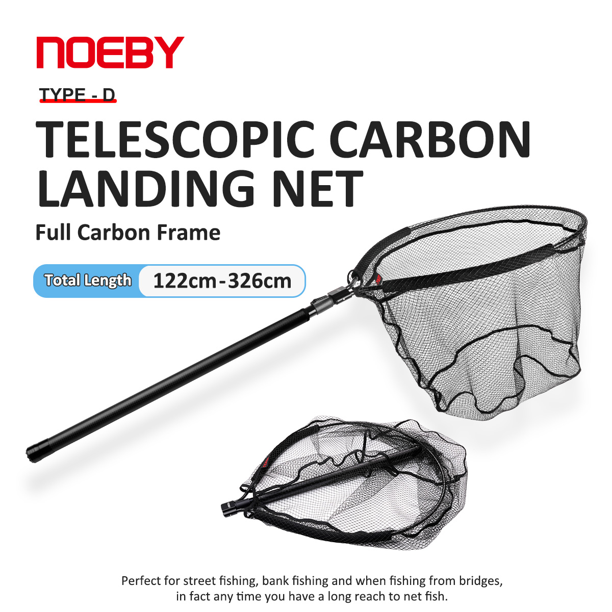 NOEBY Telescopic Landing Net F - Landing Net Telescopic review and price