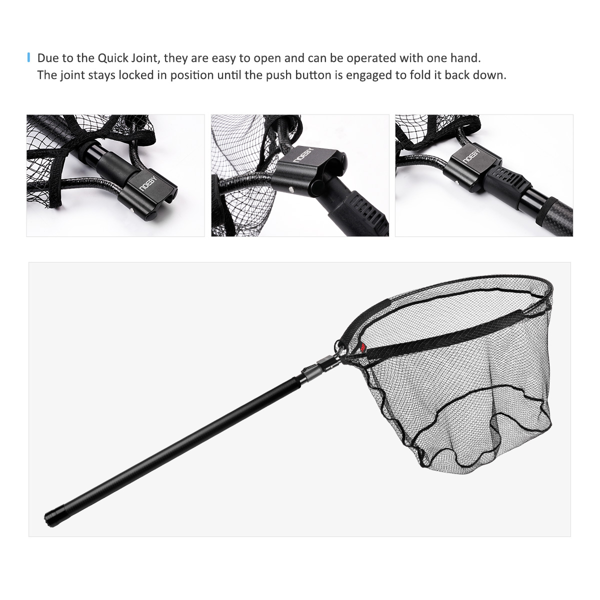 NOEBY Telescopic Landing Net F - Landing Net Telescopic review and price