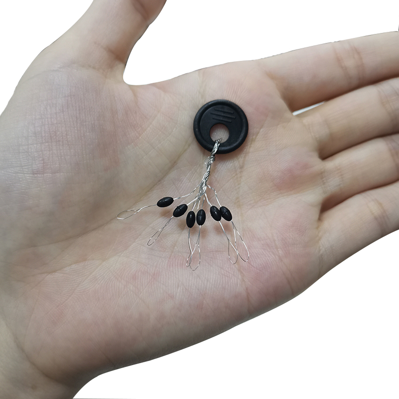 100Groups/bag 6 in 1 Oval Spac - Fishing Bobber Float review and price