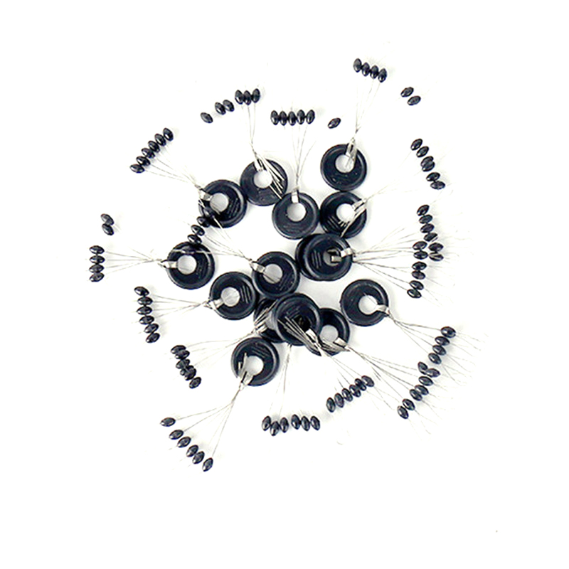 100Groups/bag 6 in 1 Oval Spac - Fishing Bobber Float review and price