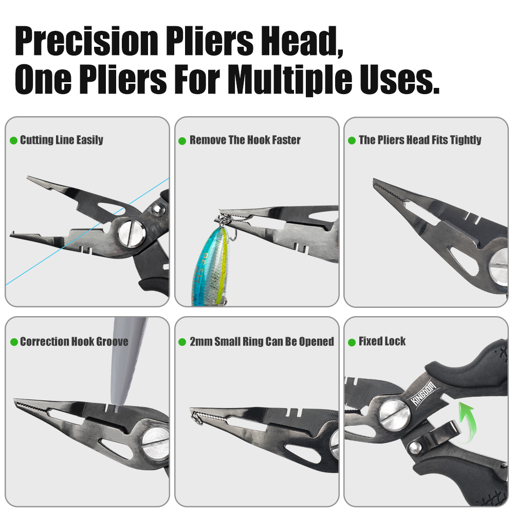 Kingdom Fishing Pliers Multifu - Fishing Equipment And Tools review and price