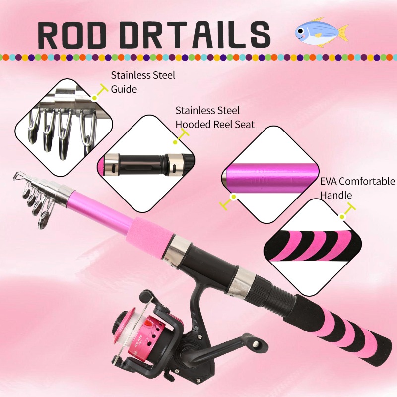 Kids Adult Beginner Fishing Ro - Fishing Equipment For Kids review and price