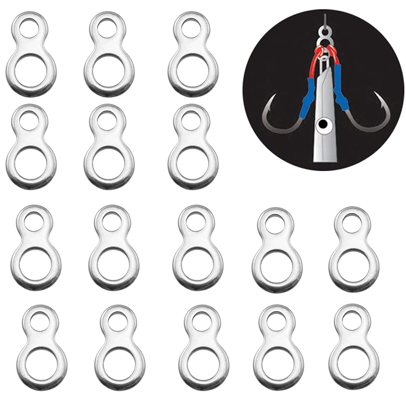 10-50Pcs Stainless Steel Fishi - Fishing Equipment And Tools review and price