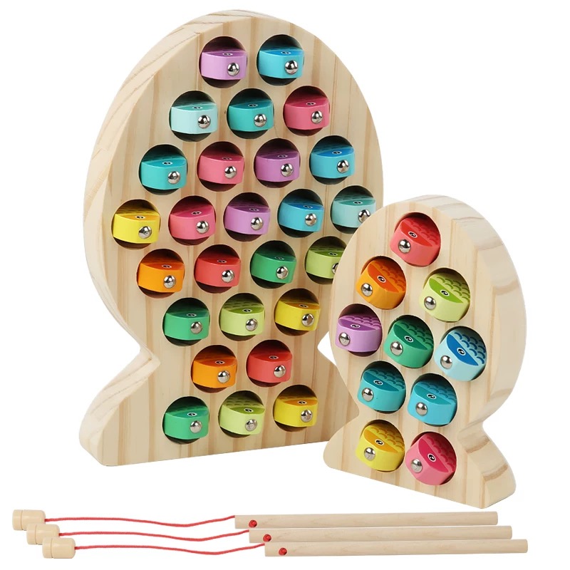 Kids Wooden Fishing Game Toy G - Fishing Equipment For Kids review and price