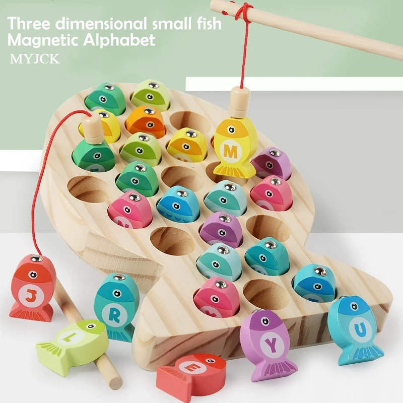 Kids Wooden Fishing Game Toy G - Fishing Equipment For Kids review and price