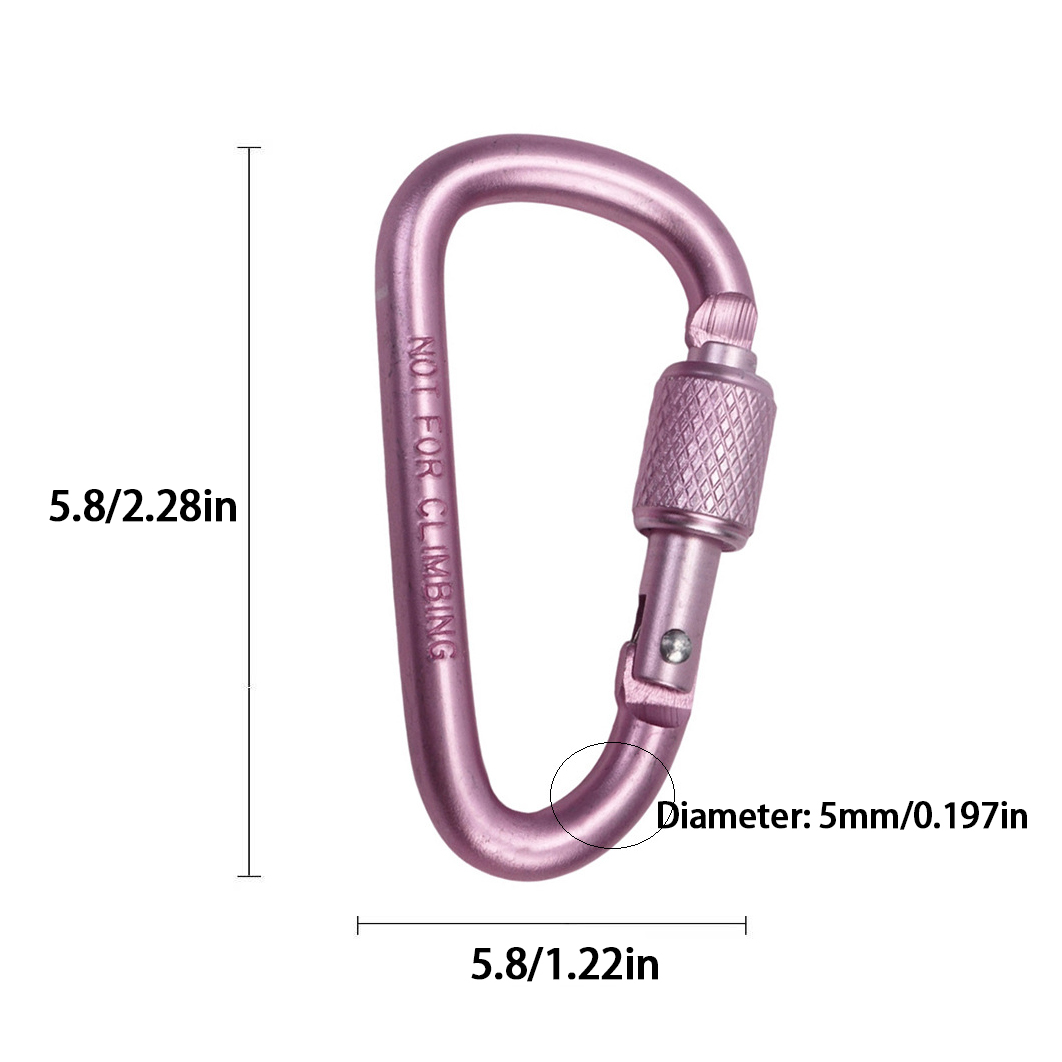 10pcs Aluminum Alloy Carabiner - Fishing Equipment List review and price