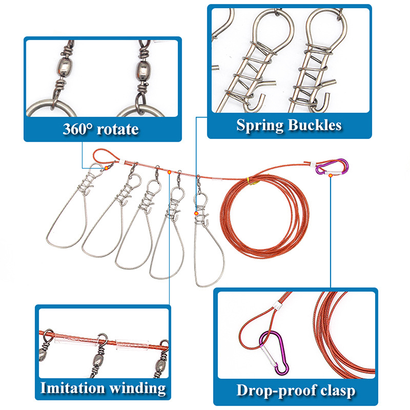 New【Stainless Steel Fishing Lo - Fishing Equipment And Tools review and price