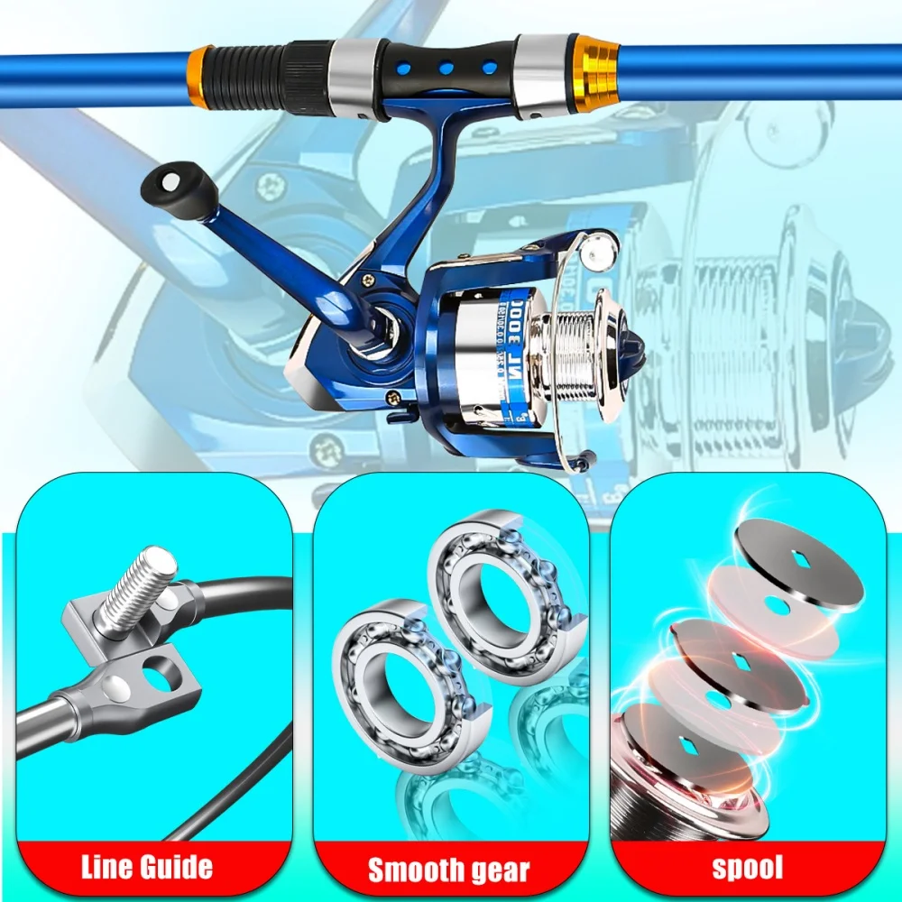 2.1-3.6M Telescopic Glass Fibe - Fishing Equipment For Kids review and price