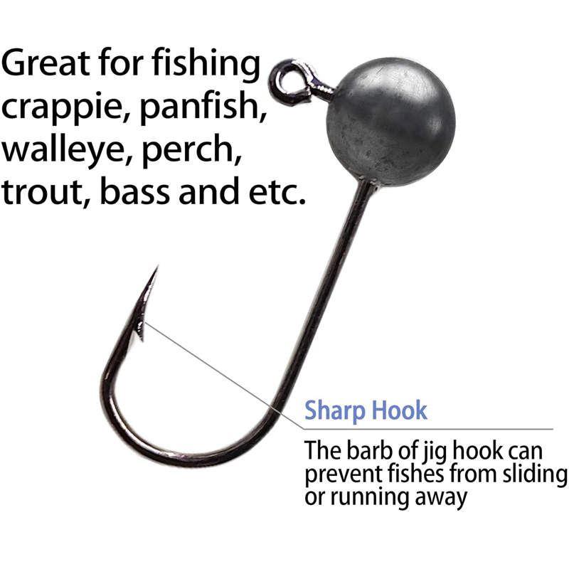 50PCS Original Color Lead Jig  - Fishing Equipment List review and price
