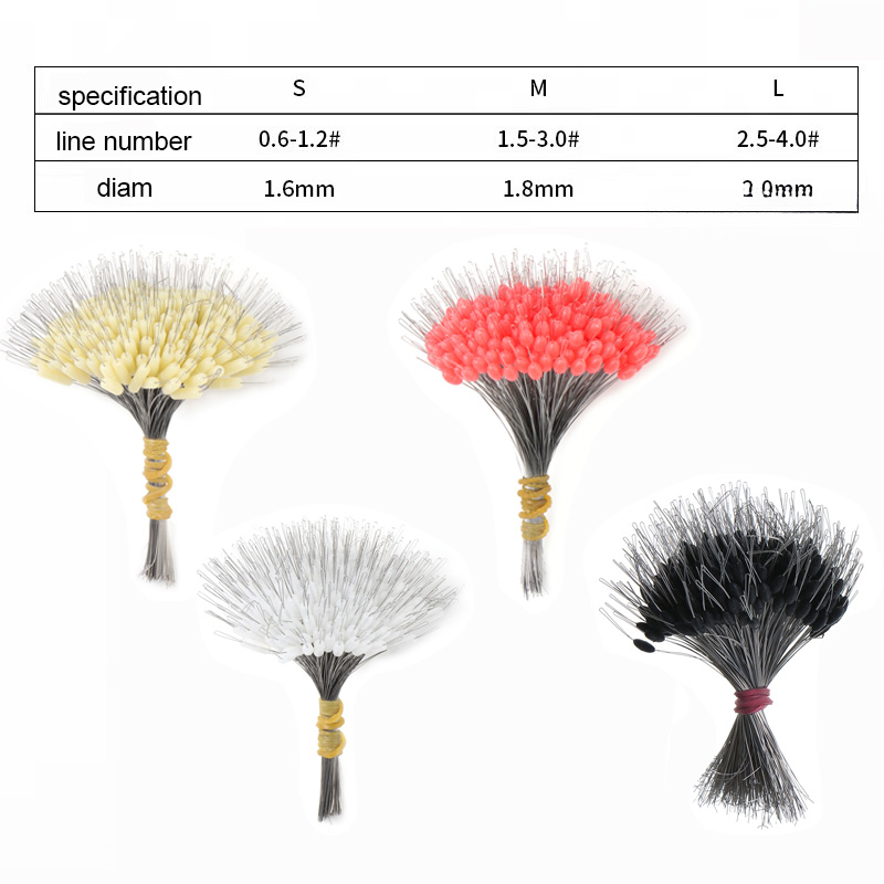 300Pcs Silicone Space Bean Ova - Fishing Bobber Float review and price
