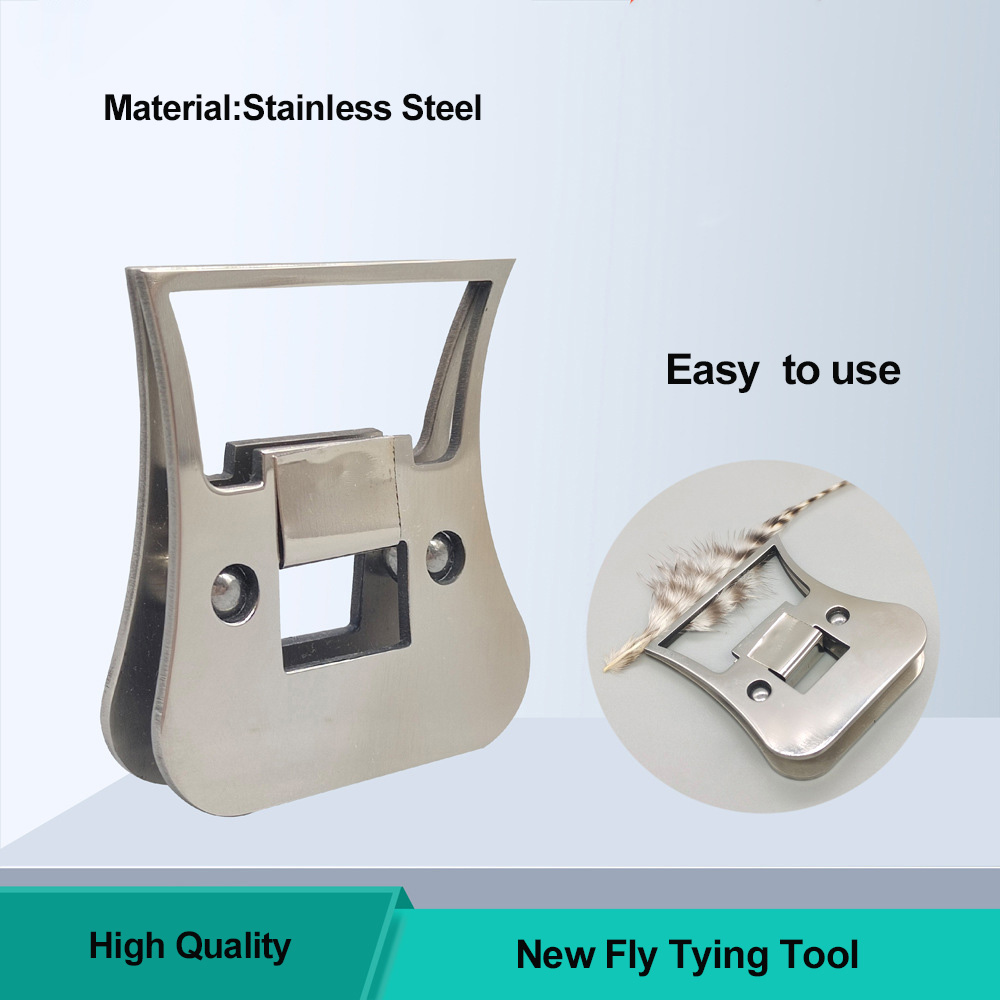 1/2pcs Fly Tying Hackle Clamp  - Fishing Equipment List review and price