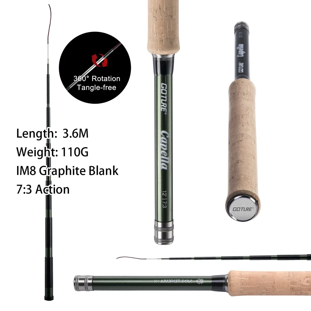 Goture 12FT Classical Tenkara  - Fishing Equipment For Kids review and price