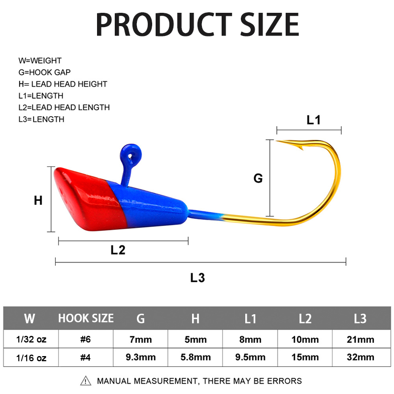 25pcs Fishing Jig Head Hook Se - Fishing Equipment List review and price