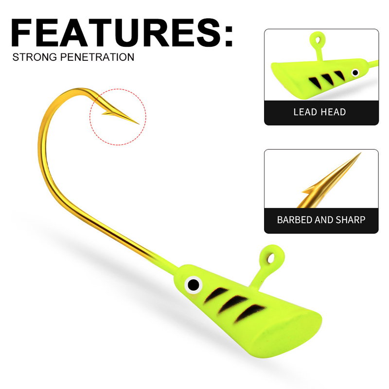 25pcs Fishing Jig Head Hook Se - Fishing Equipment List review and price